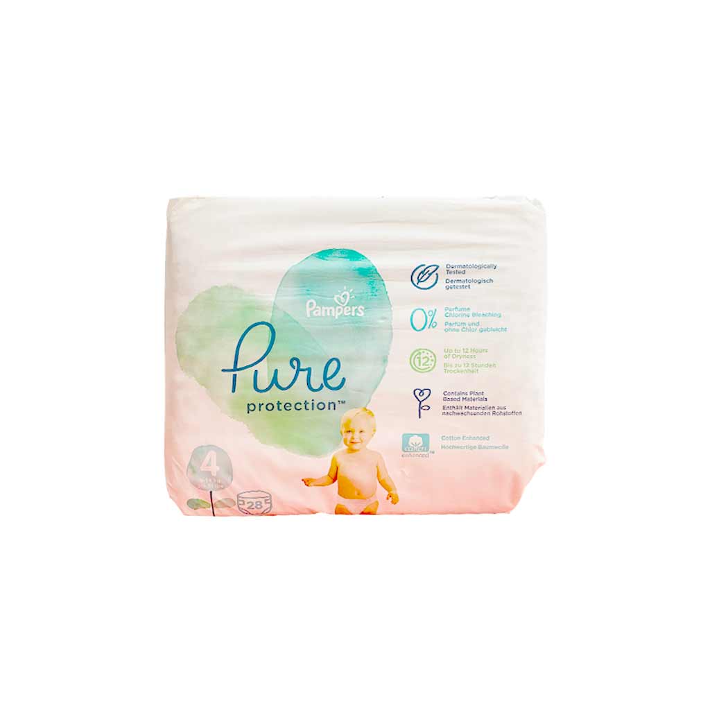 Pampers Pure Now Features Plant-Based Liner Enriched with Shea
