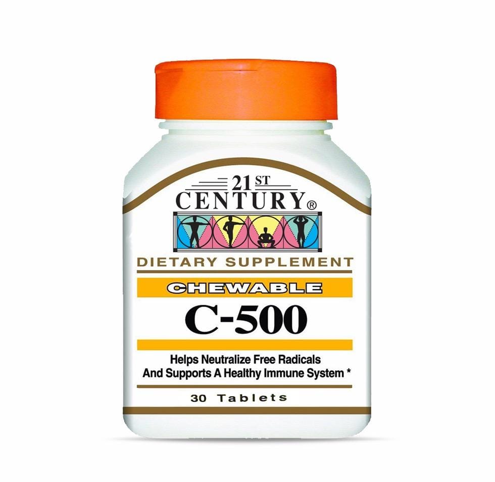 Buy 21St Century Vitamin C 500 Chew Tablets 30S Online At,, 45% OFF