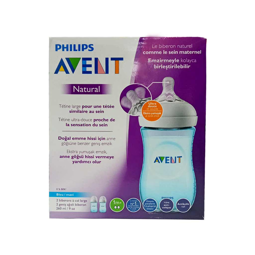 Philips Avent Biberon Anti-colic 260 ml Bleu