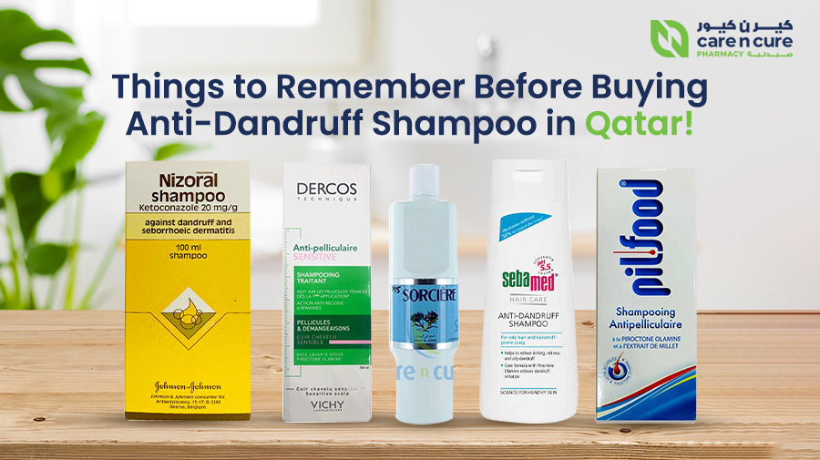 Buy anti dandruff shampoo online in Qatar