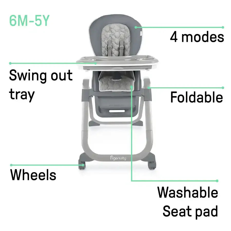 Ingenuity SmartServe 4-in-1 High Chair Connolly