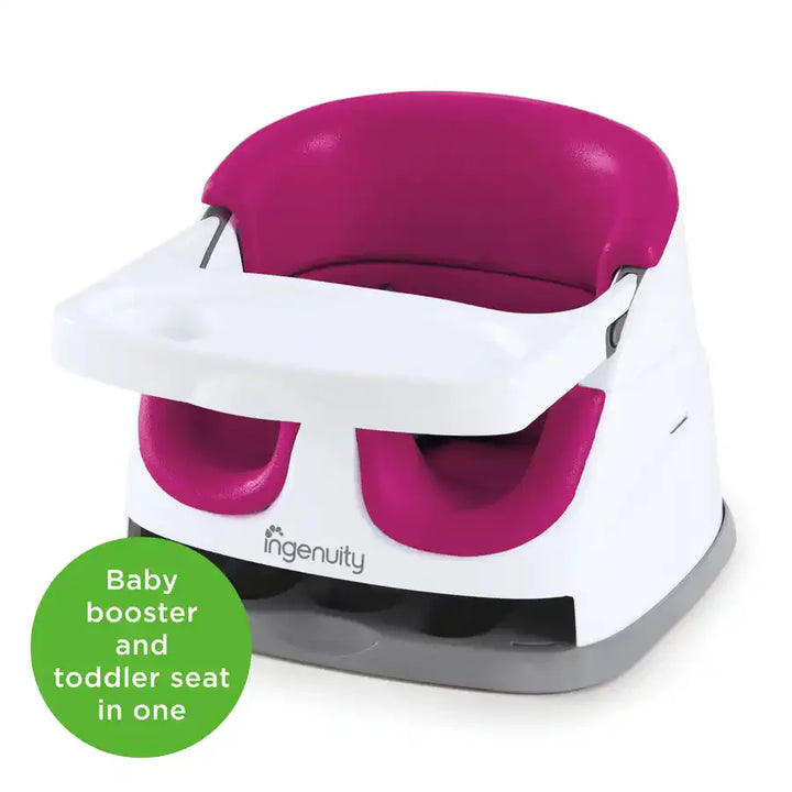 Ingenuity Baby Base 2-in-1 Seat (Pink) Flambe