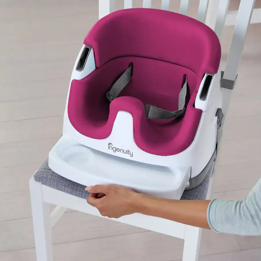 Ingenuity Baby Base 2-in-1 Seat (Pink) Flambe