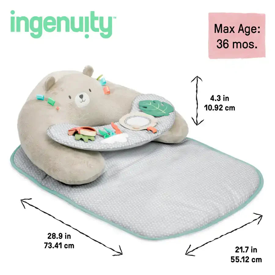 Ingenuity Cozy Prop 4-in-1 Sit Up & Activity Mat