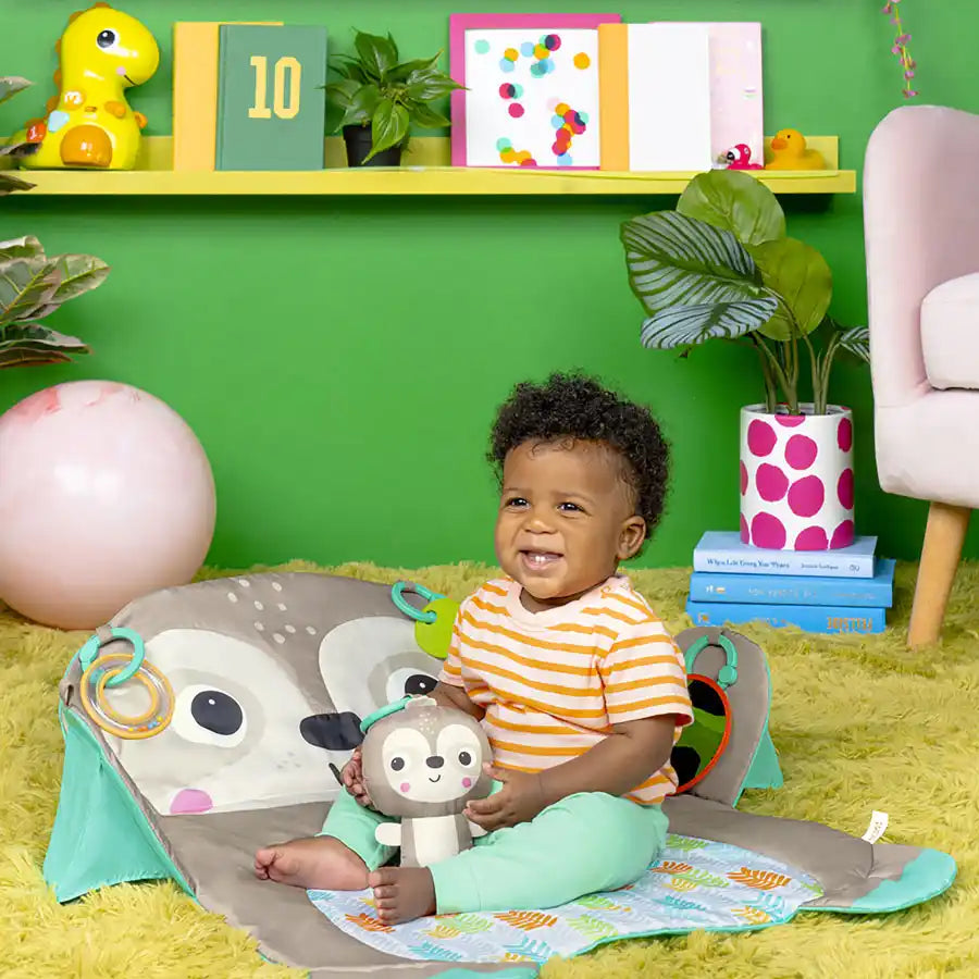 Bright Starts Tummy Time Prop & Play Sloth