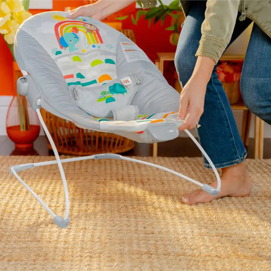 Bright Starts Playful Paradise Vibrating Bouncer