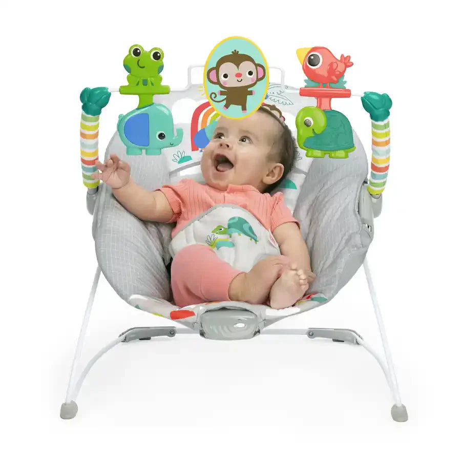 Bright Starts Playful Paradise Vibrating Bouncer