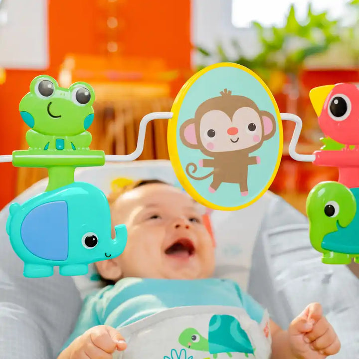 Bright Starts Playful Paradise Vibrating Bouncer