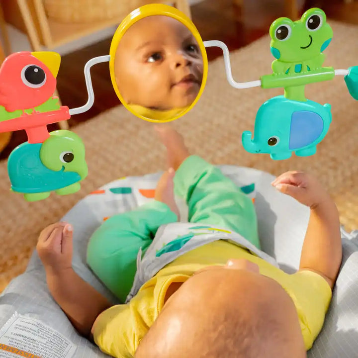 Bright Starts Playful Paradise Vibrating Bouncer