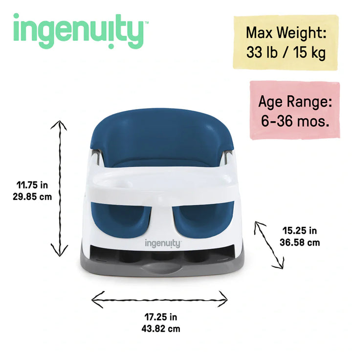 Ingenuity Baby Base 2-in-1 Seat - Night Sky