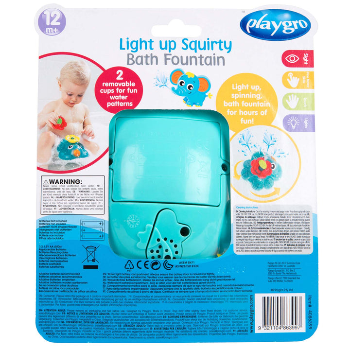 Light Up Squirty Bath Fountain Playgro