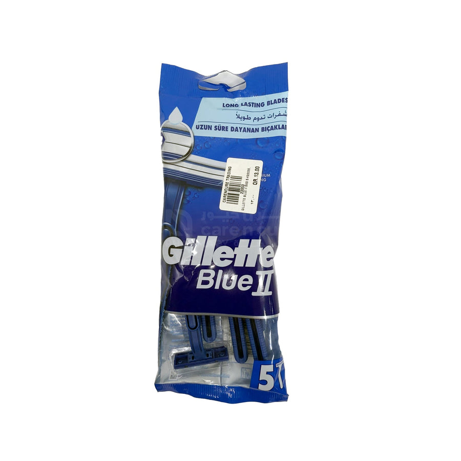 Gillette Blue 2 Pack of 5