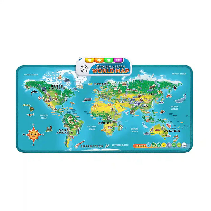 Leapfrog - Touch & Learn World Map Board