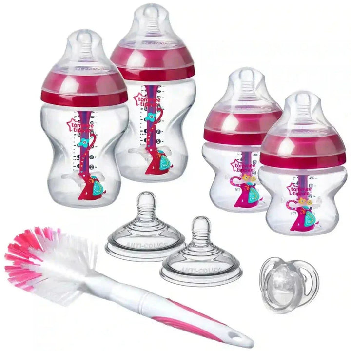 Tommee Tippee Advanced Anti-Colic Sarter Bottle Kit- Girl