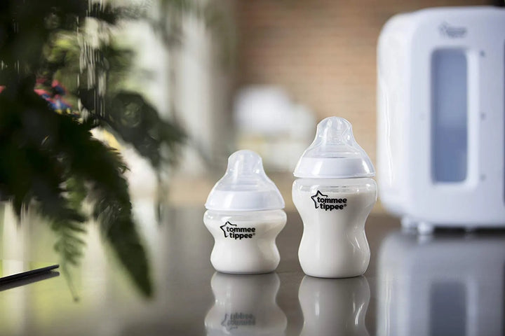 Tommee Tippee Closer To Nature Feeding Bottle, 150Ml X 3 - Clear