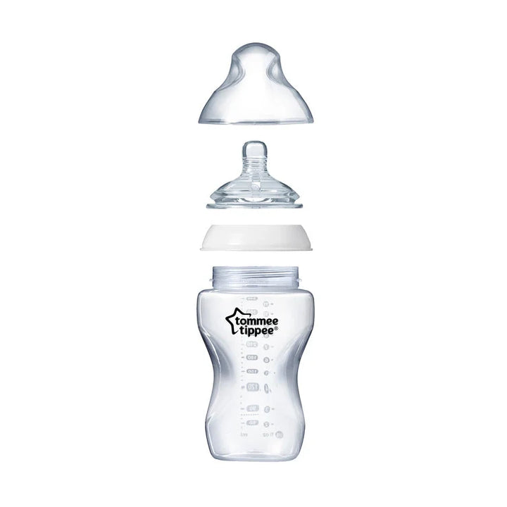 Tommee Tippee Closer To Nature Feeding Bottle, 340Ml X 1 - Boy