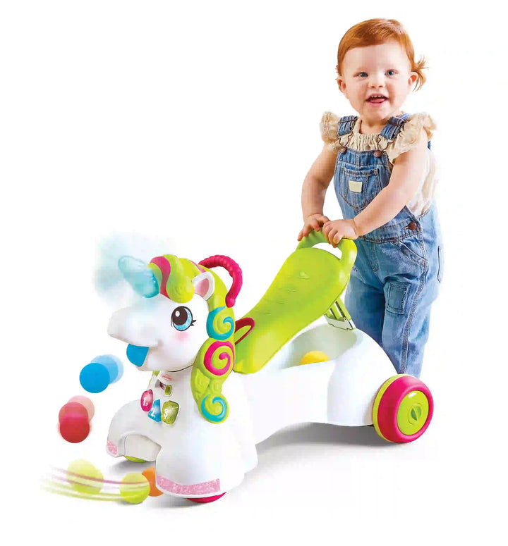 Infantino-3-In-1 Sit, Walk & Ride Unicorn