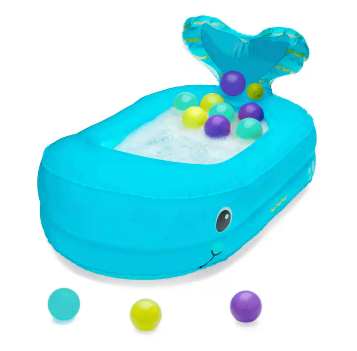 Infantino - Whale Bubble Ball Inflatable Bath Tub