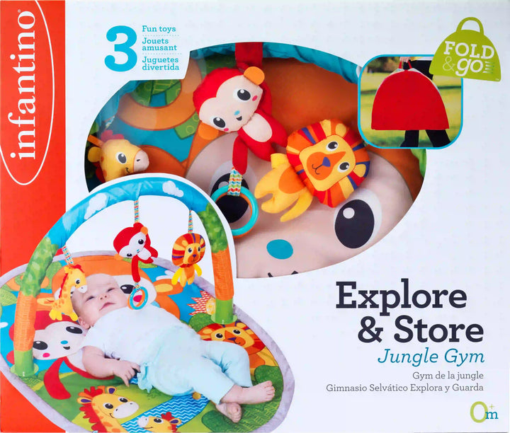 Infantino - Explore & Store Jungle Gym