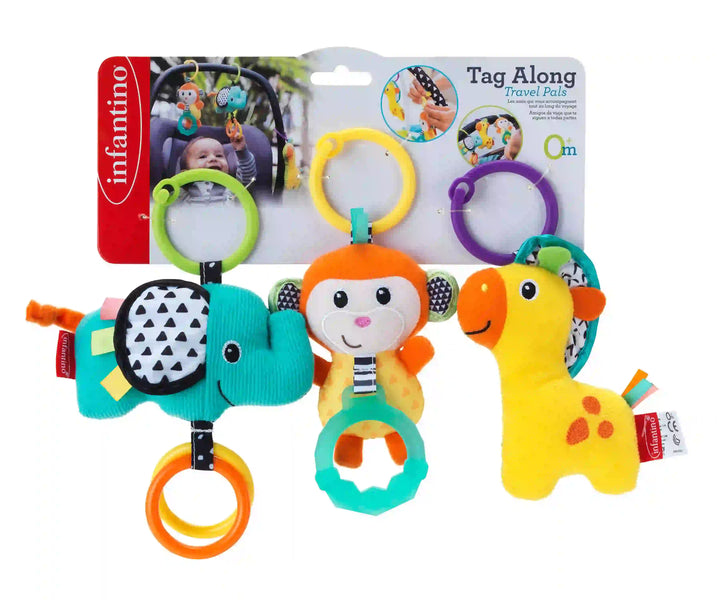 Infantino - Tag Along Travel Pals