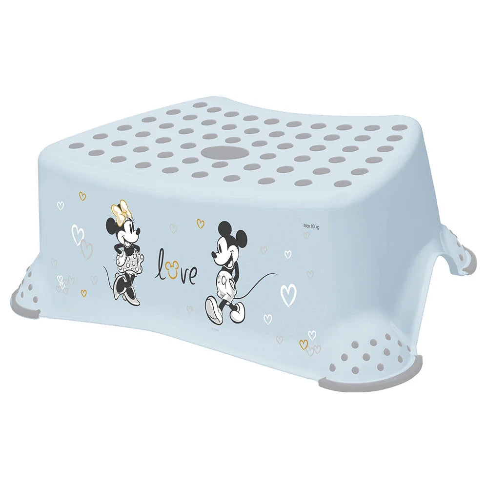 Keeeper Disney-Step Stool With Anti-Slip Function - Minnie Mickey Blue