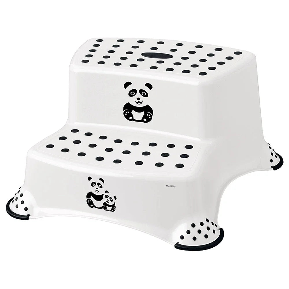 Keeeper-Double Step Stool With Anti-Slip Function- Panda