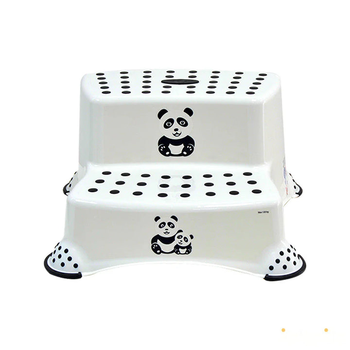 Keeeper-Double Step Stool With Anti-Slip Function- Panda