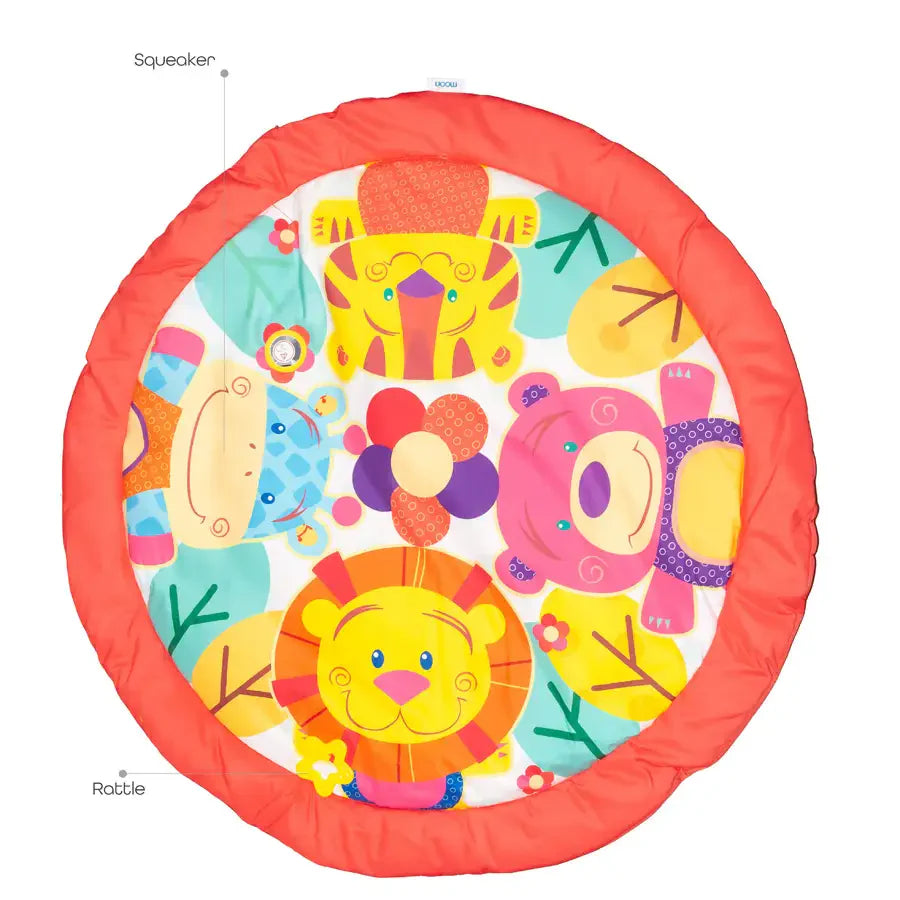 Moon Perky Baby Playmat - Animals