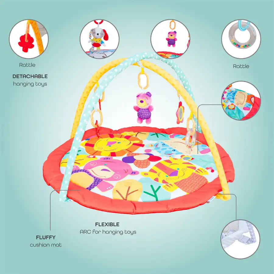 Moon Perky Baby Playmat - Animals