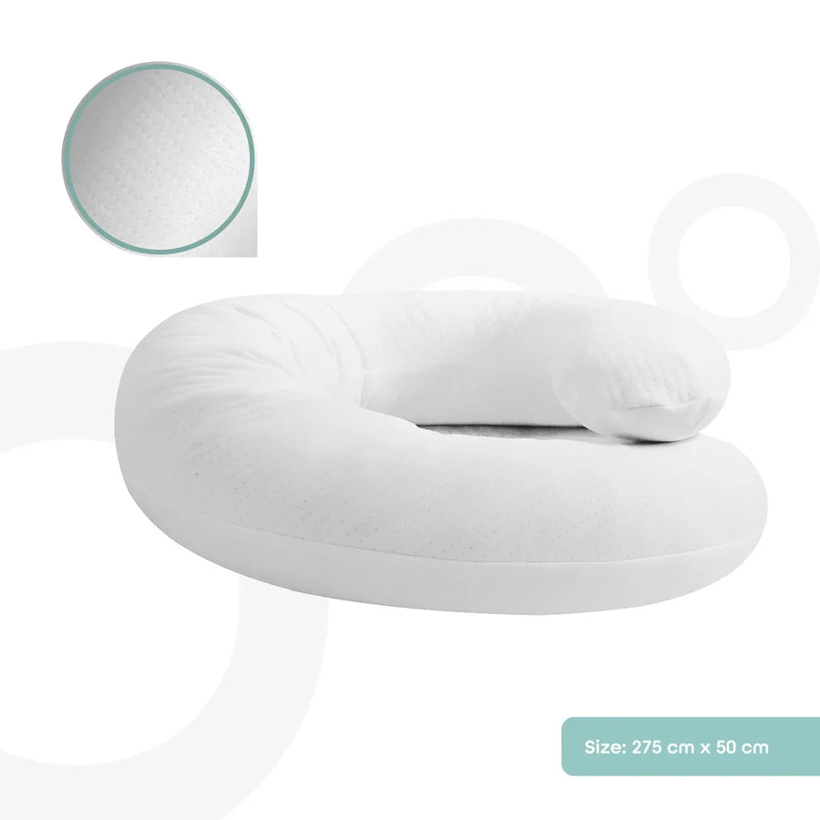 Moon Maternity Pillow-White