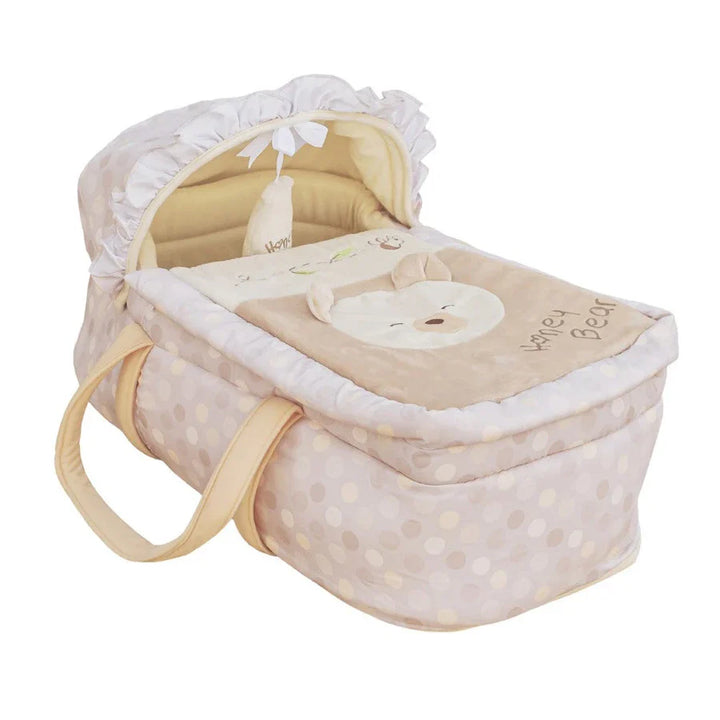 Moon Moses Basket, Bedside Sleeper & Carrycot - Bear