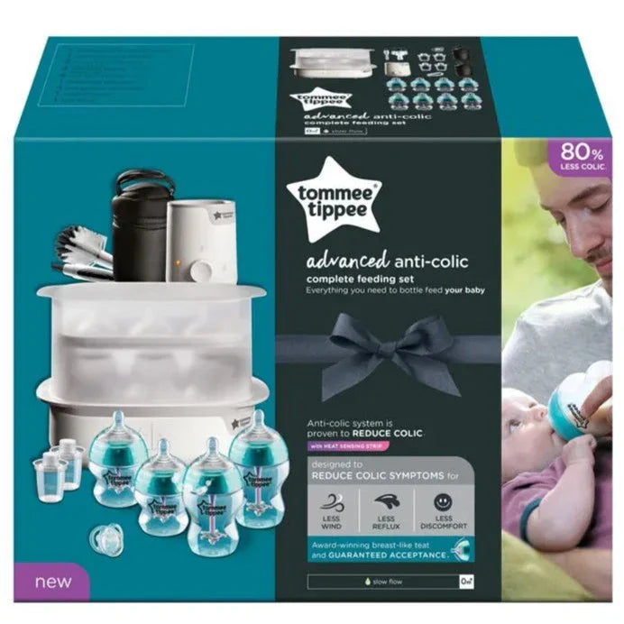 Tommee Tippee Advanced Anti-Colic Complete Feeding Set (Blue)