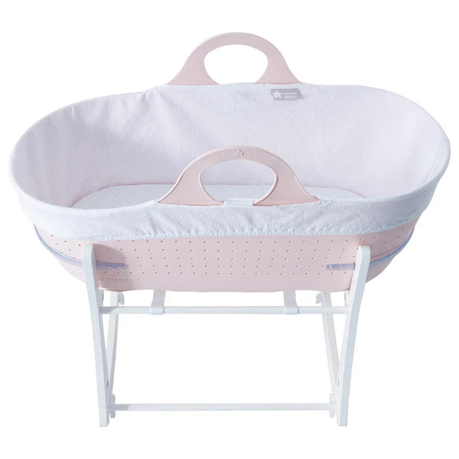 Tommee Tippee Sleepee Basket & Stand (Pink)