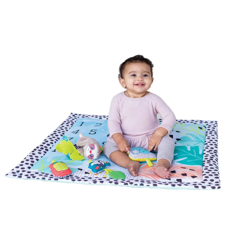 Infantino - 4-in-1 Milestones & Memories Twist & Fold Gym