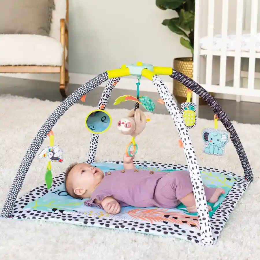 Infantino - 4-in-1 Milestones & Memories Twist & Fold Gym