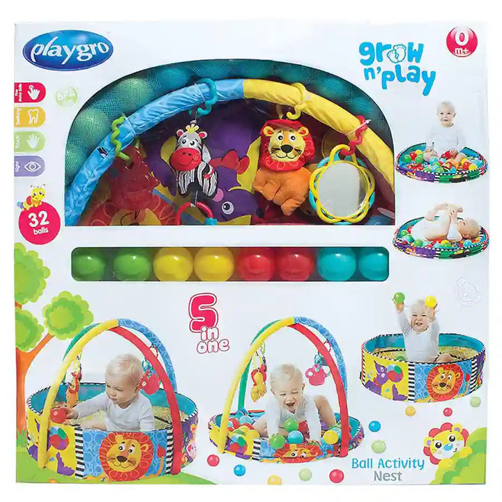 Playgro - Ball Playnest Activity Gym