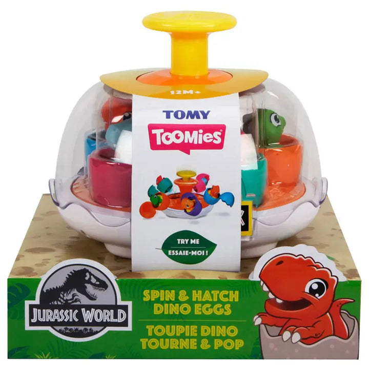 Tomy - Spin & Hatch Dino Eggs