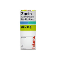 Zocin 250 mg Capsule 6 Pieces