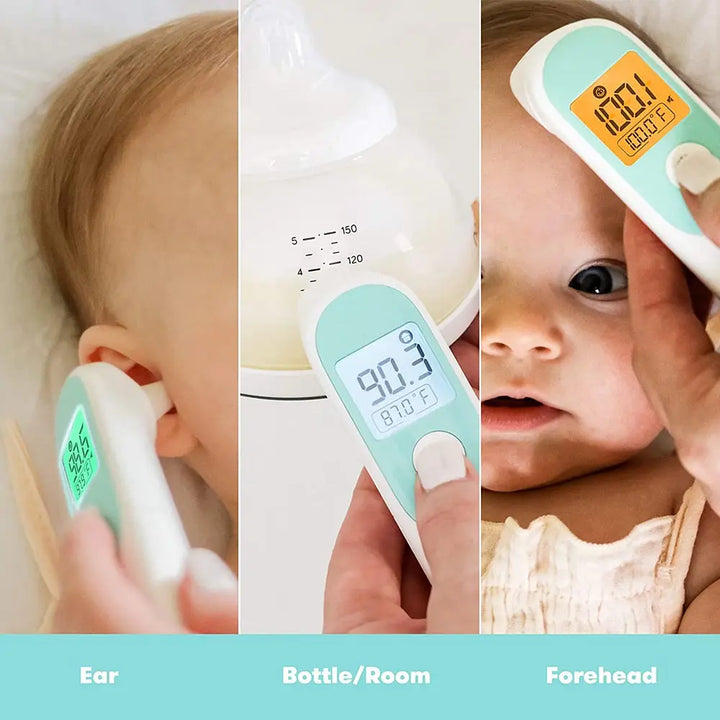 Fridababy - 3-in-1 Baby Ear Forehead Touchless Infrared Thermometer