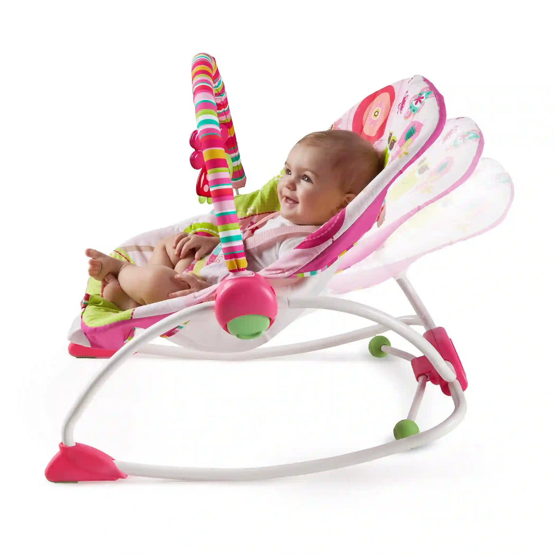 Infant To Toddler Rocker Raspberry Garden