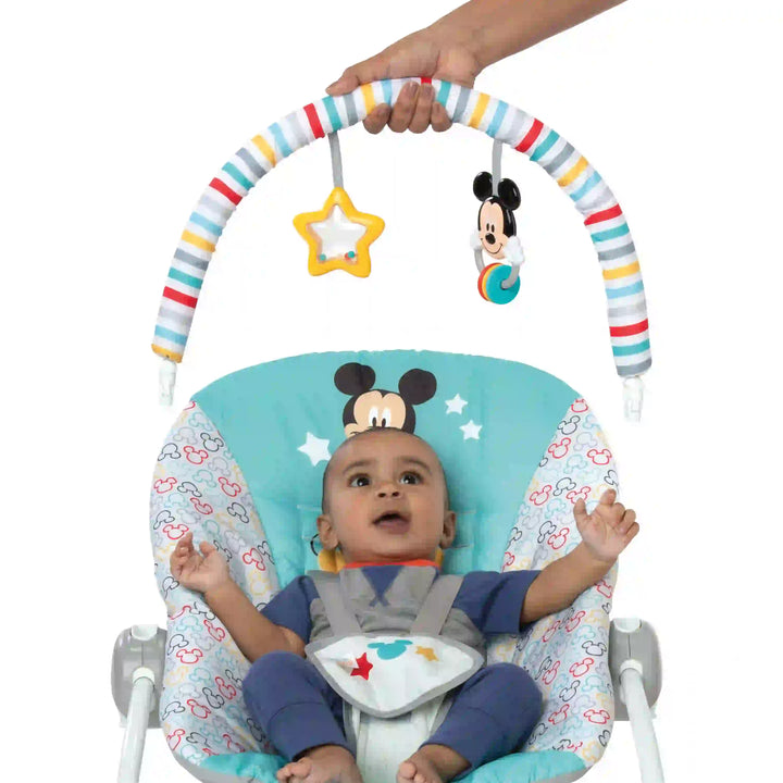 Mickey Happy Triangles Infant to Toddler Rocker