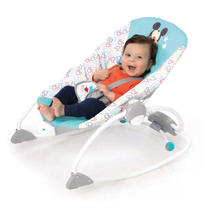 Mickey Happy Triangles Infant to Toddler Rocker