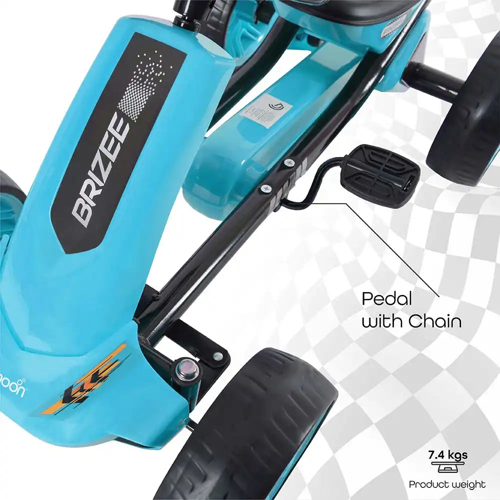 Moon - Brizee Go-Kart Pedal Bike (Blue)