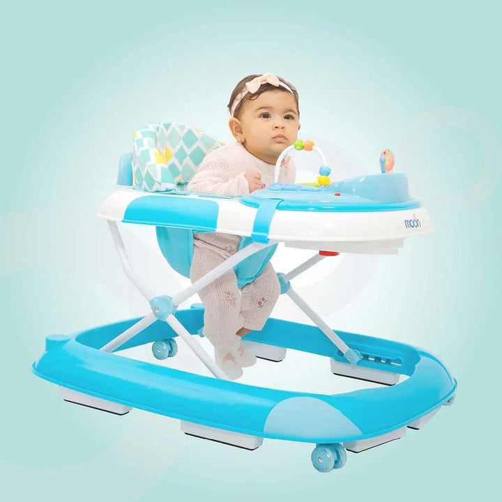 Moon - MUV Baby/Child Walker with Music & Toys (Blue)