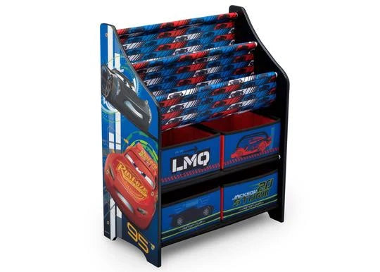 Delta Children - Cars Books And Toys Organizer