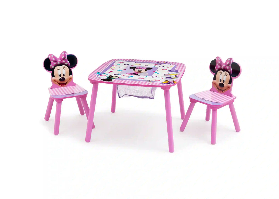 Delta Children - Minnie Table And Chair Set W/ Storage