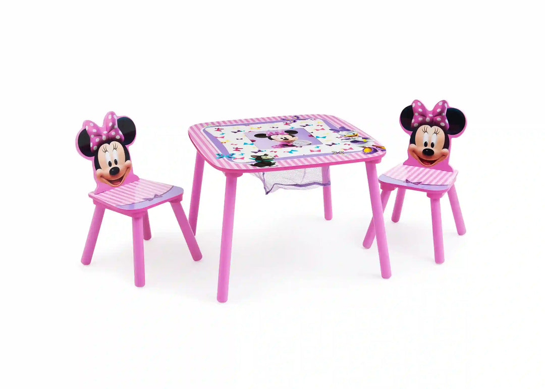 Delta Children - Minnie Table And Chair Set W/ Storage