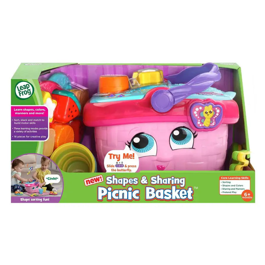 Leapfrog - Shapes And Sharing Picnic Basket