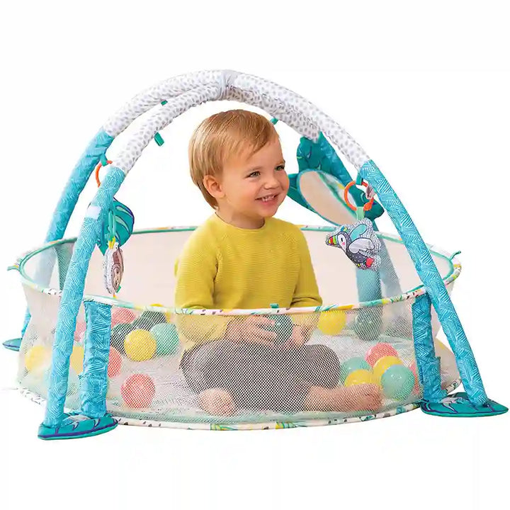 Infantino - 3-In-1 Jumbo Activity Gym - Ball Pit