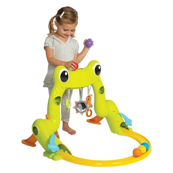 Infantino - Great Leaps Infant Gym And Ball Roller Coaster